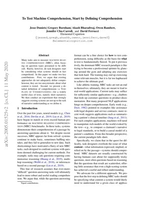 PDF Document Cover - Defining Comprehension: A Template of Understanding for Machine Reading of Narratives