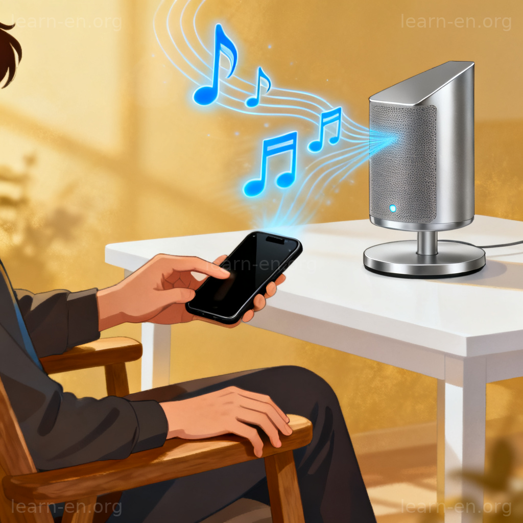 Bluetooth 蓝牙技术图解：手机无线连接音箱传输音乐