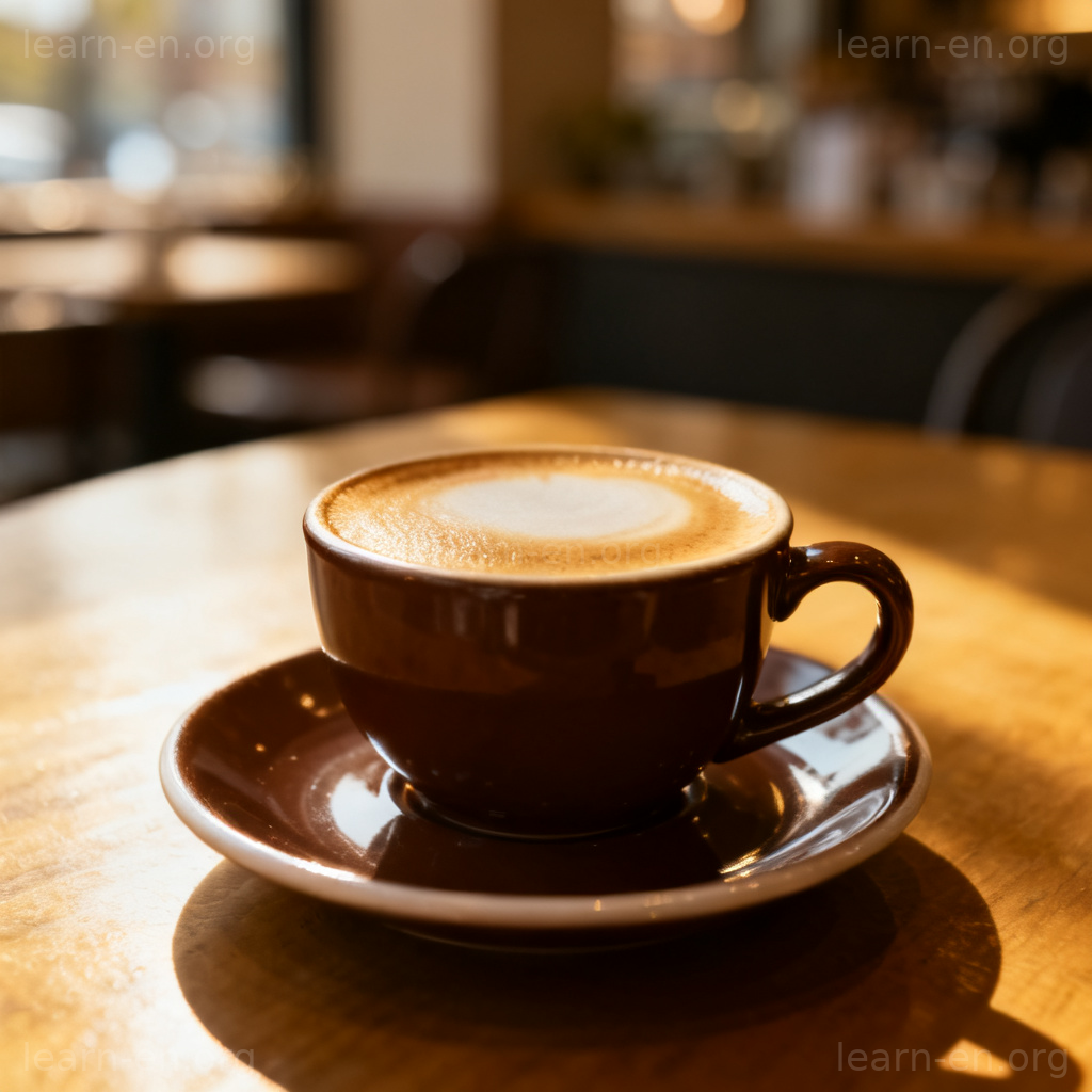 Espresso 图解：一杯带有丰厚油脂的意式浓缩咖啡特写
