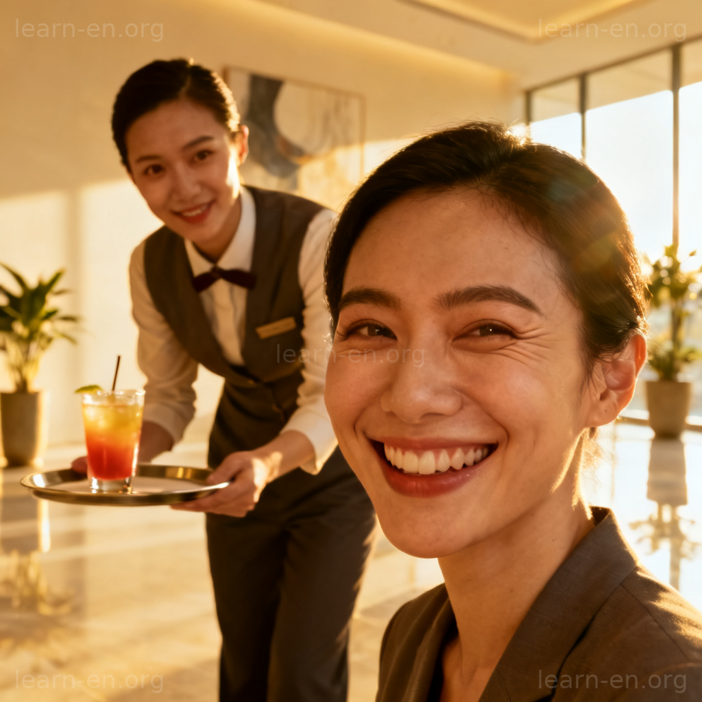 First Class Seat 比喻义图解：代表顶级服务和一流体验的场景