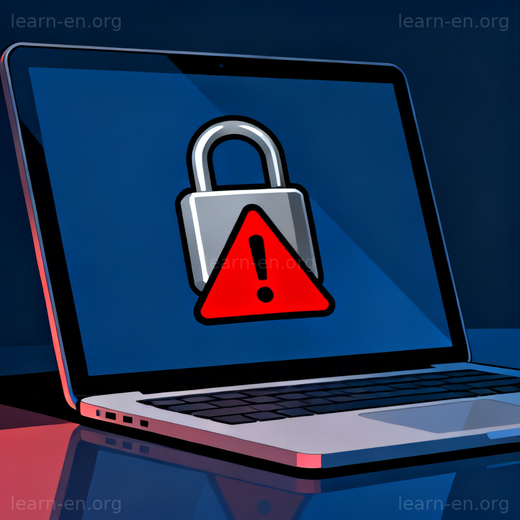Hacker 网络入侵者图解：笔记本电脑上的安全漏洞警示