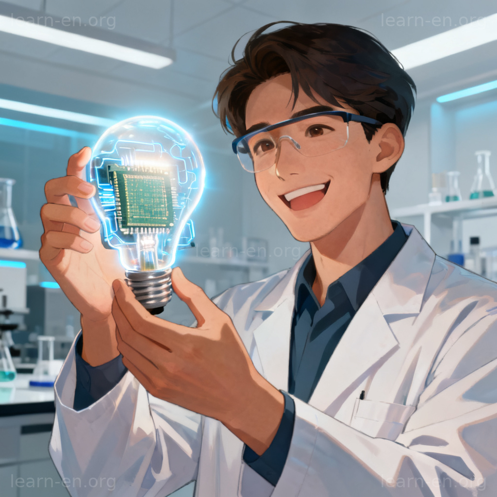 attain 获得图解：科学家在实验室获得研究成果