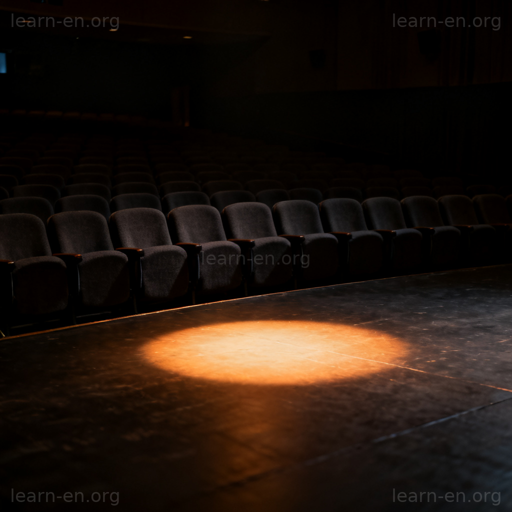 auditorium 观众席图解：从舞台视角看剧院观众座位区
