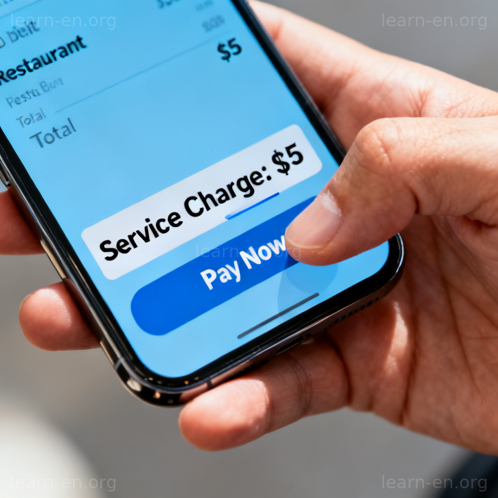 charge费用含义图解：手机账单显示服务费