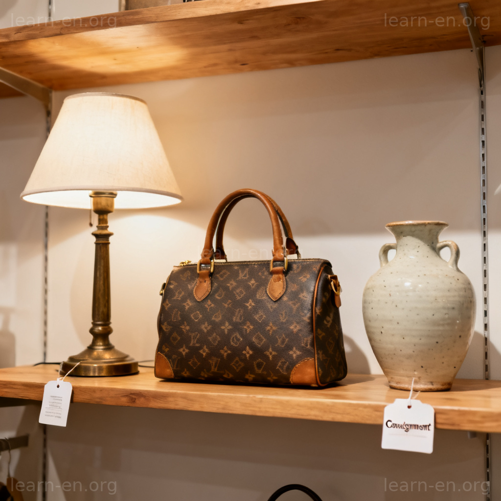 consignment 模式：委托销售商店内景展示