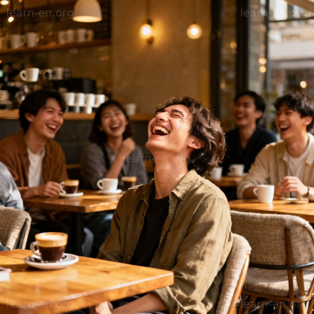 contagious 感染力场景图解：一人大笑感染全场气氛