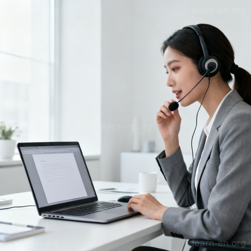 dictation 口述办公图解：专业人士用设备录音记录