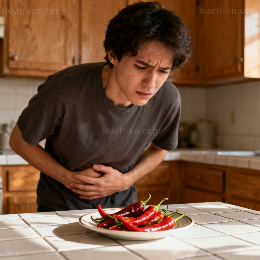 disagree 场景图解：食物与身体不适的不一致关系