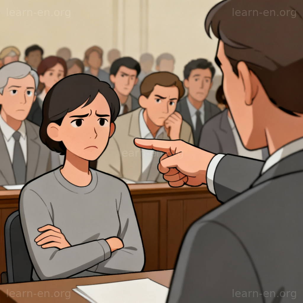 discredit 图解：公开指责使他人丢脸的场景