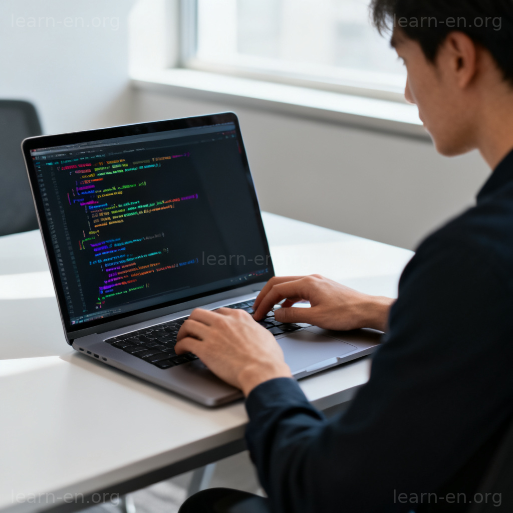 encode编码图解：程序员正在将信息转换为计算机代码