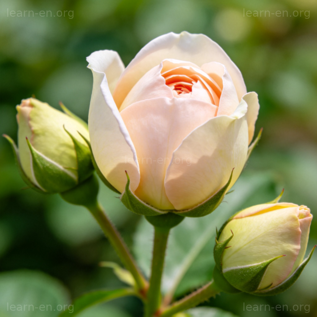 flower 开花过程图解：花朵从花苞到绽放的动态过程