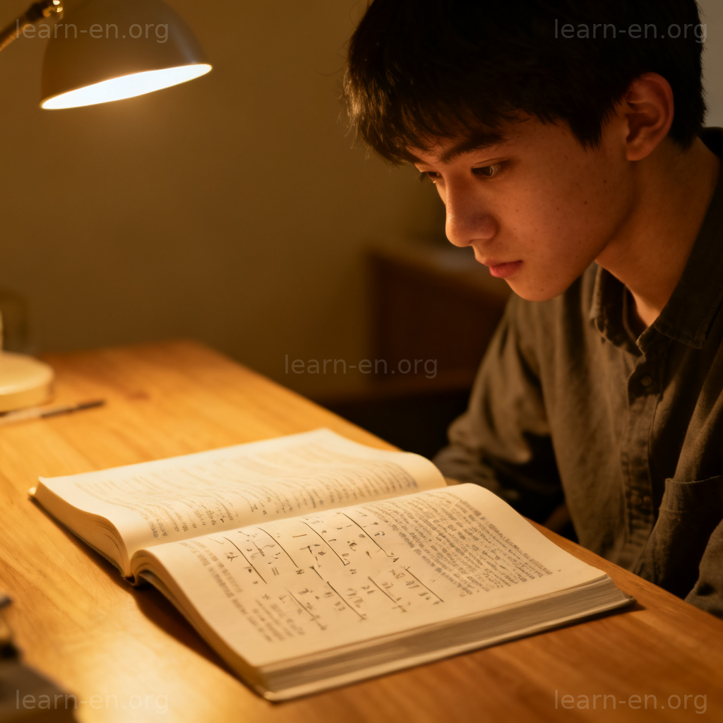 formidable 图解：学生专注面对复杂数学题，展现令人敬畏的挑战