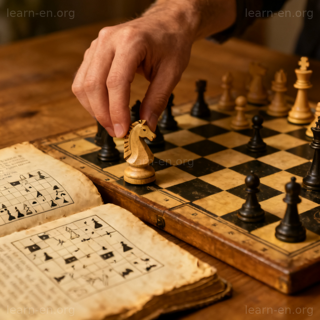 govern 支配含义图解：国际象棋规则支配棋子移动的示意图