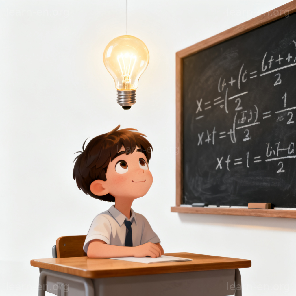 grasp 掌握含义图解：学生顿悟数学公式