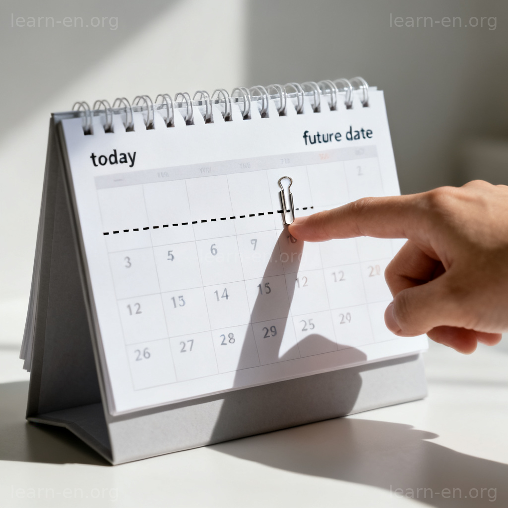 hence 时间起点图解：从今日指向未来日期