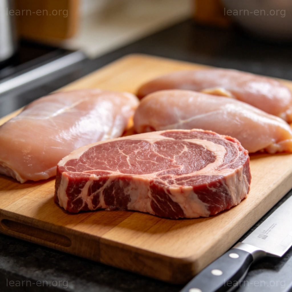 meat 图解：盘中滋滋作响的牛排与配菜