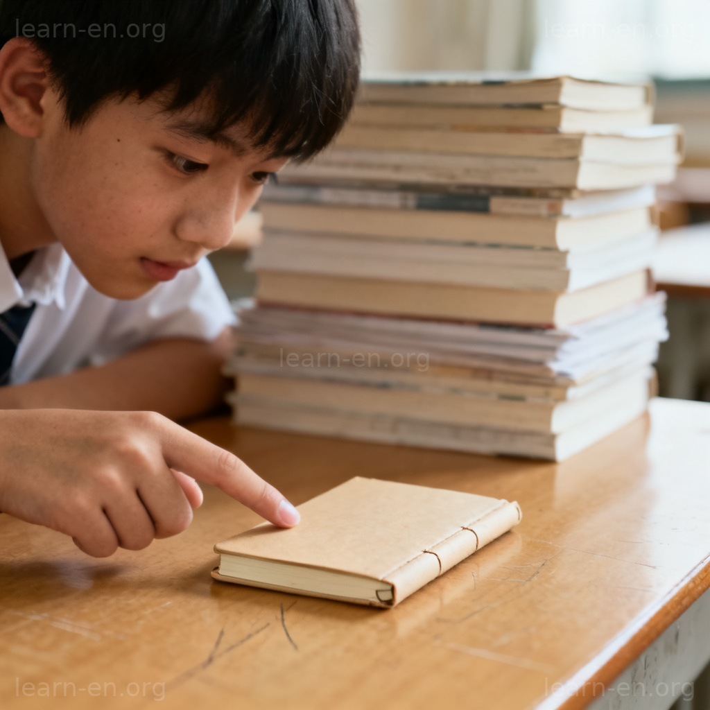 merely 含义图解：聚焦单一笔记本，强调‘仅仅’概念