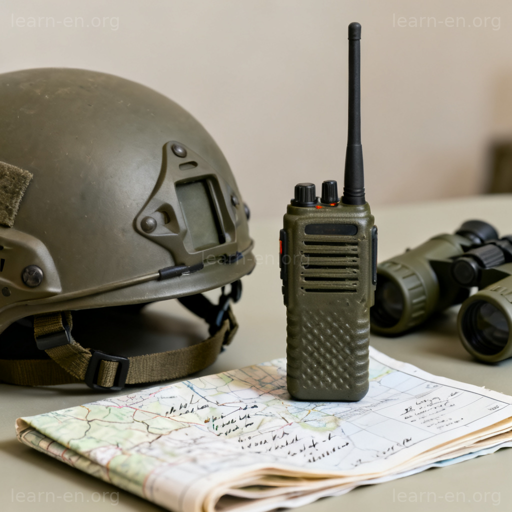military 场景：单兵战术装备体现军事的实用性质