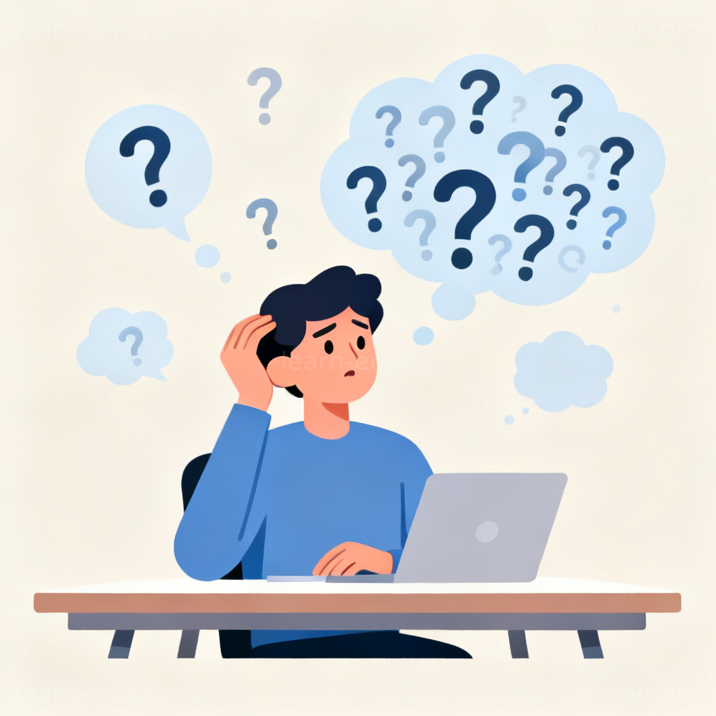 muddle 糊涂状态图解：困惑人物与混乱思绪