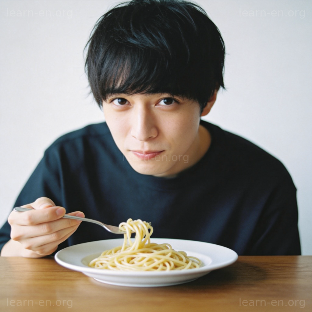 okay 含义图解：人物品尝食物时露出中性的还行表情