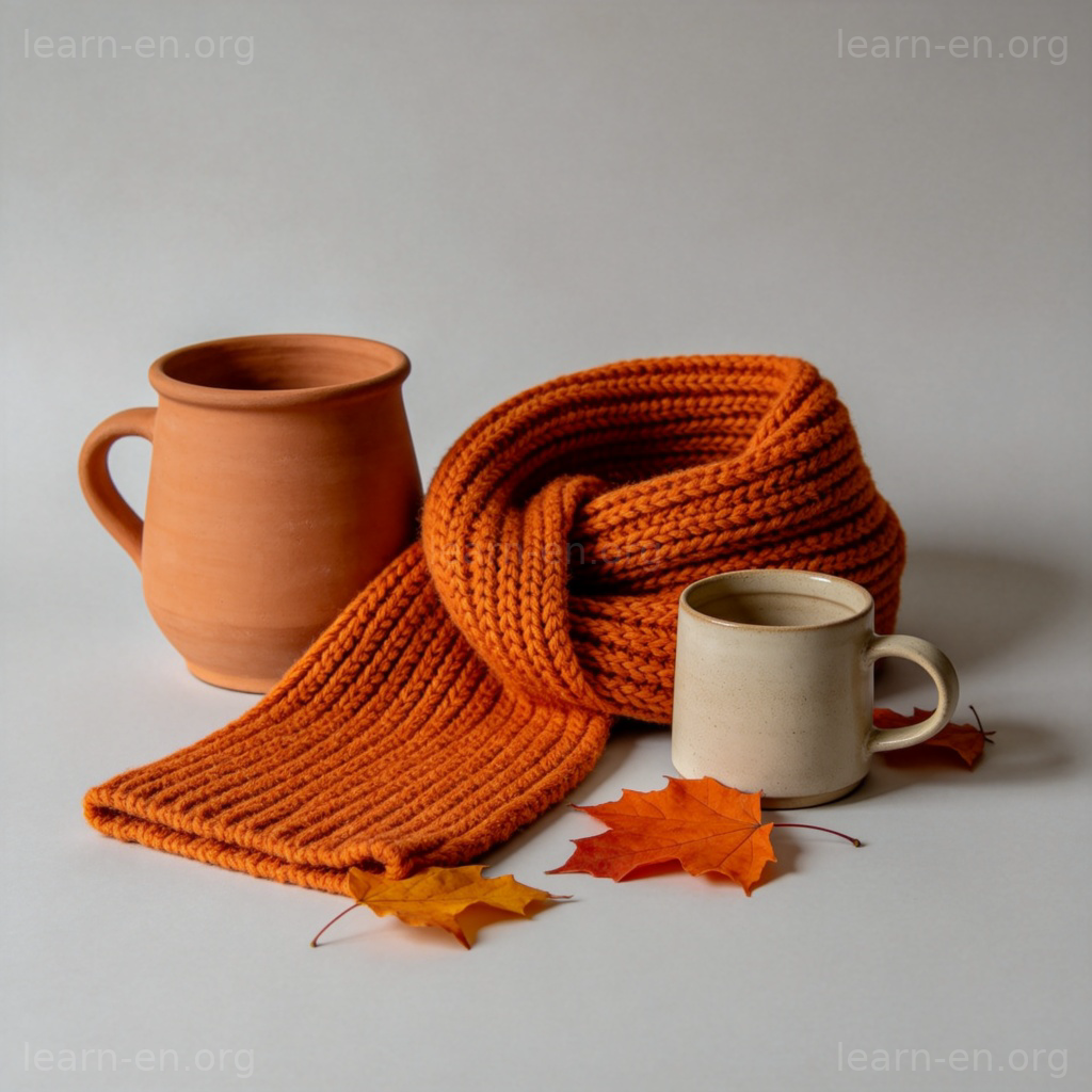 orange 橙色图解：多种橙色物品展示色彩范围
