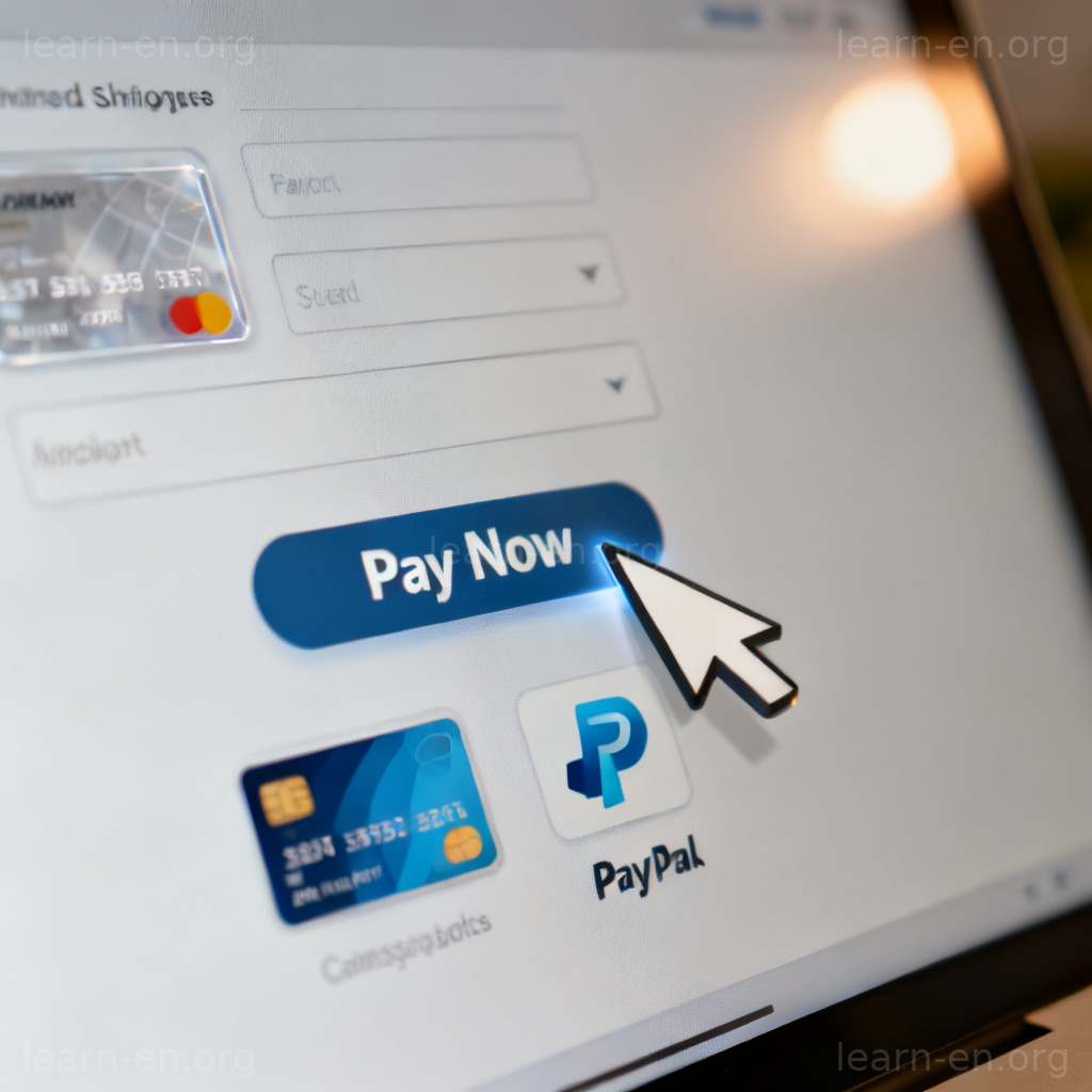 payable 用法图解：在线支付页面选择信用卡支付方式