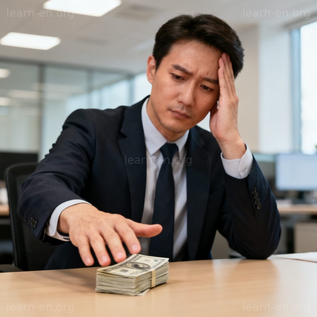principle 准则场景：坚守原则拒绝金钱诱惑的职场人士