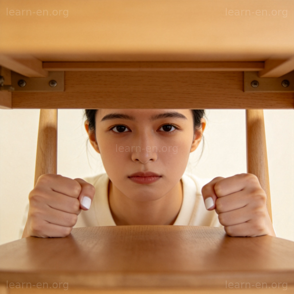 Simmer情感图解：表面平静但桌下紧握的双拳