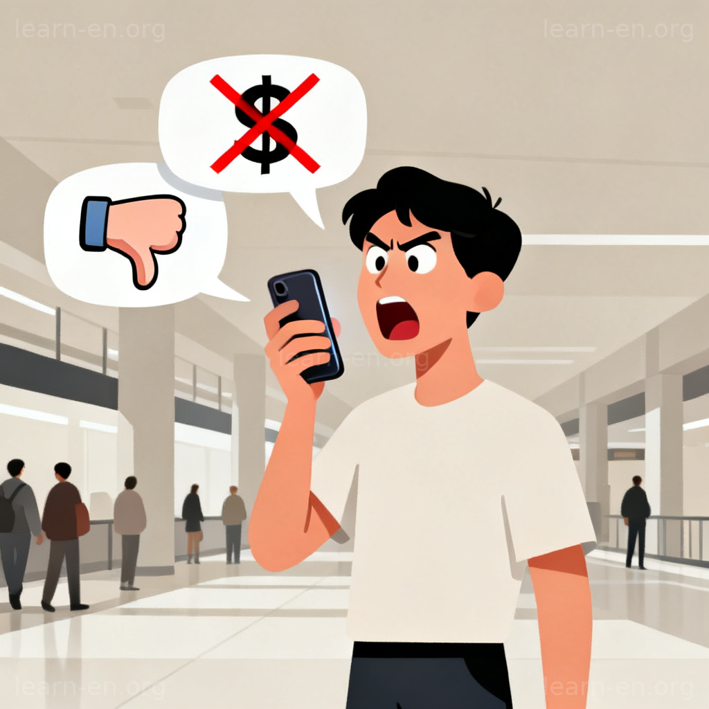 slander 动词用法场景：在公共场合用手机诽谤他人