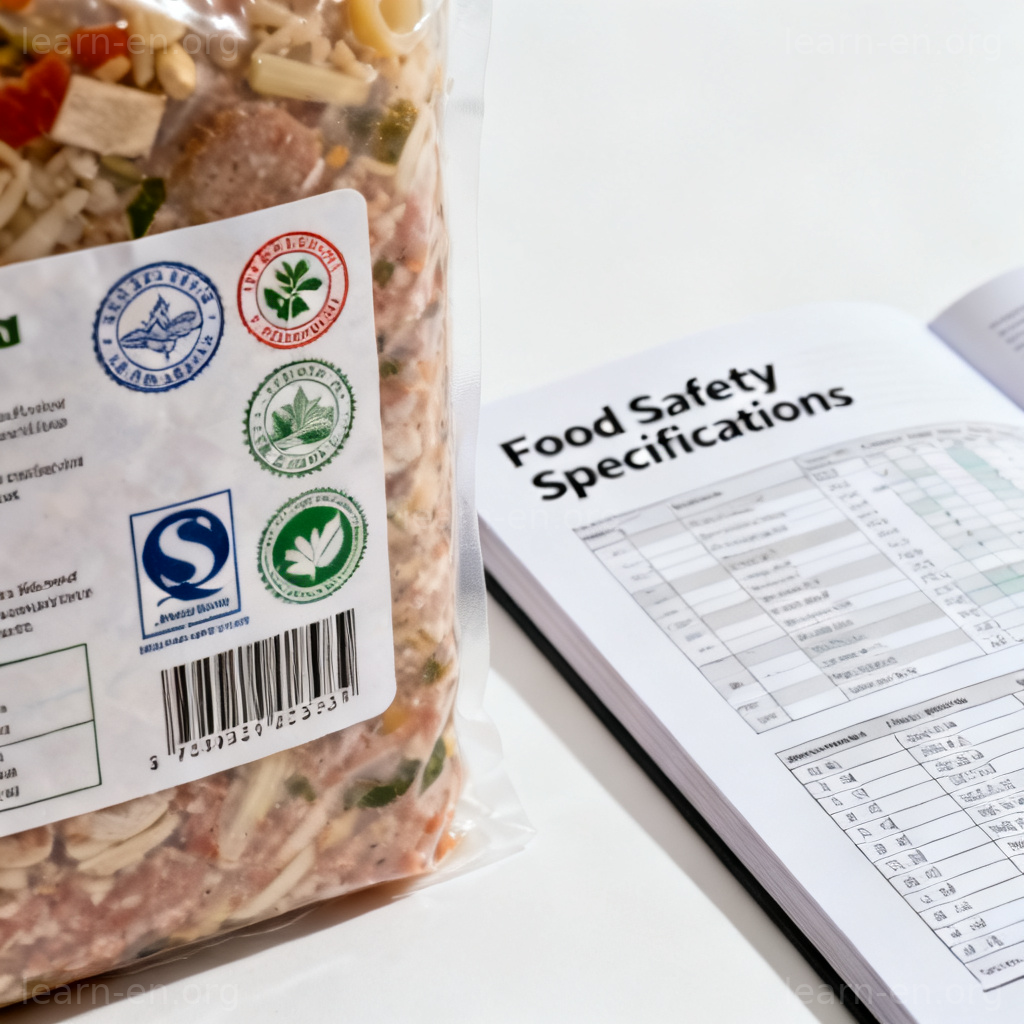 specification 图解：食品安全规范手册与产品认证标签