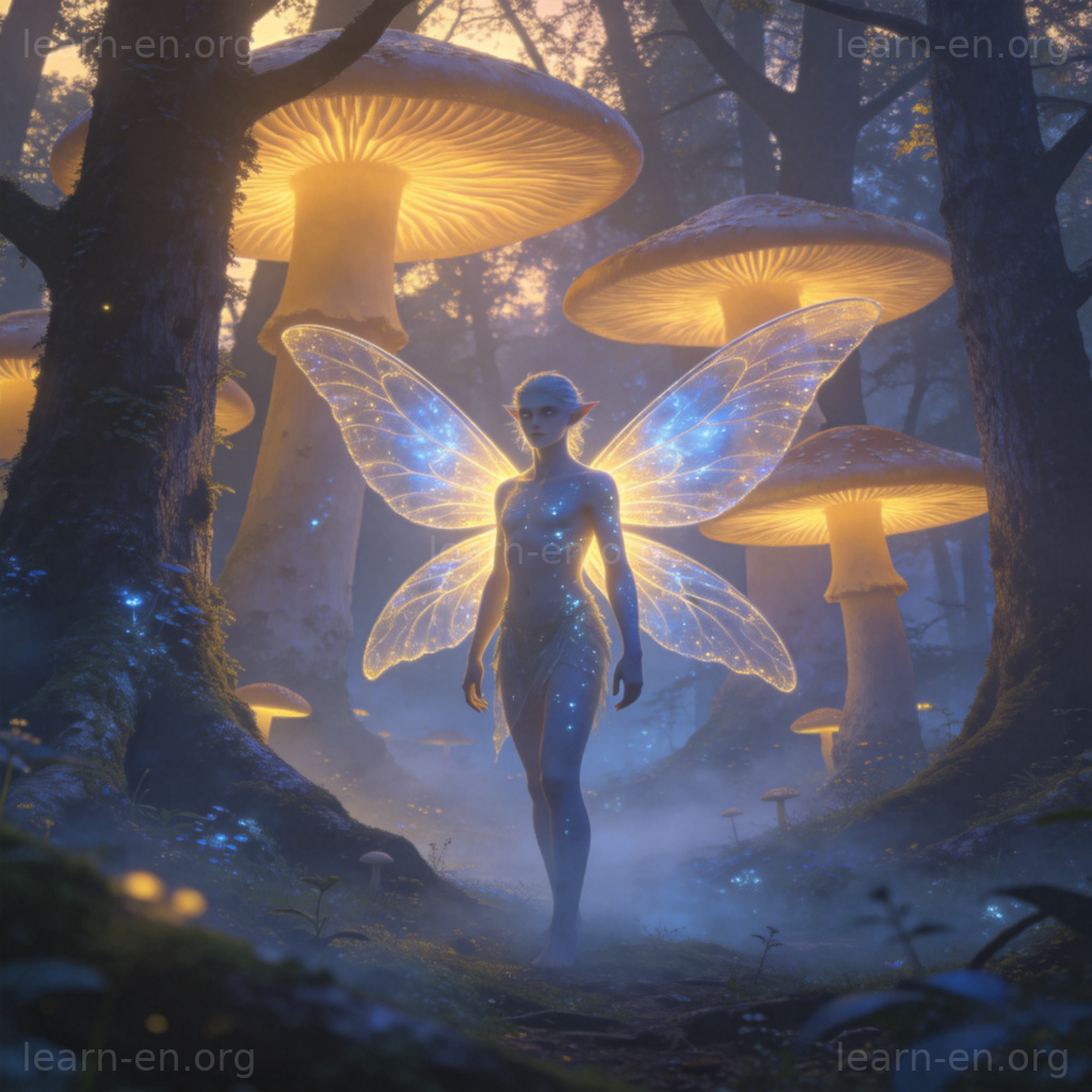 spirit 精灵含义图解：奇幻森林中的神秘发光精灵