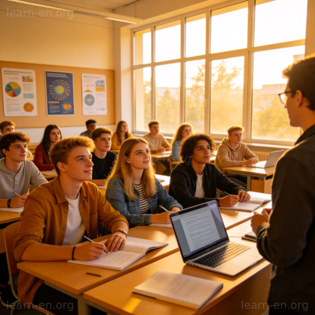student 学生图解：现代大学课堂中专注学习的多元化学生群体