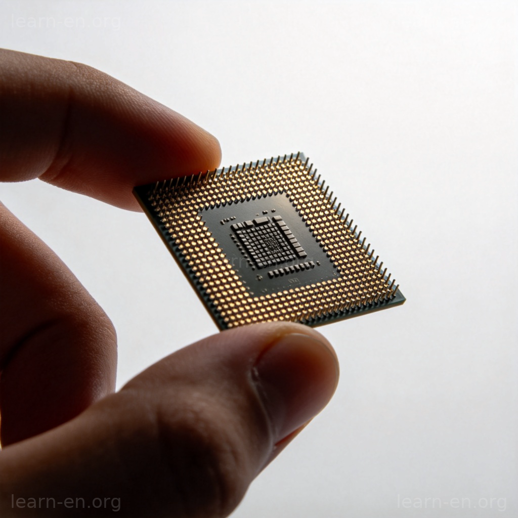 unit 部件含义图解：手持电脑中央处理器 CPU