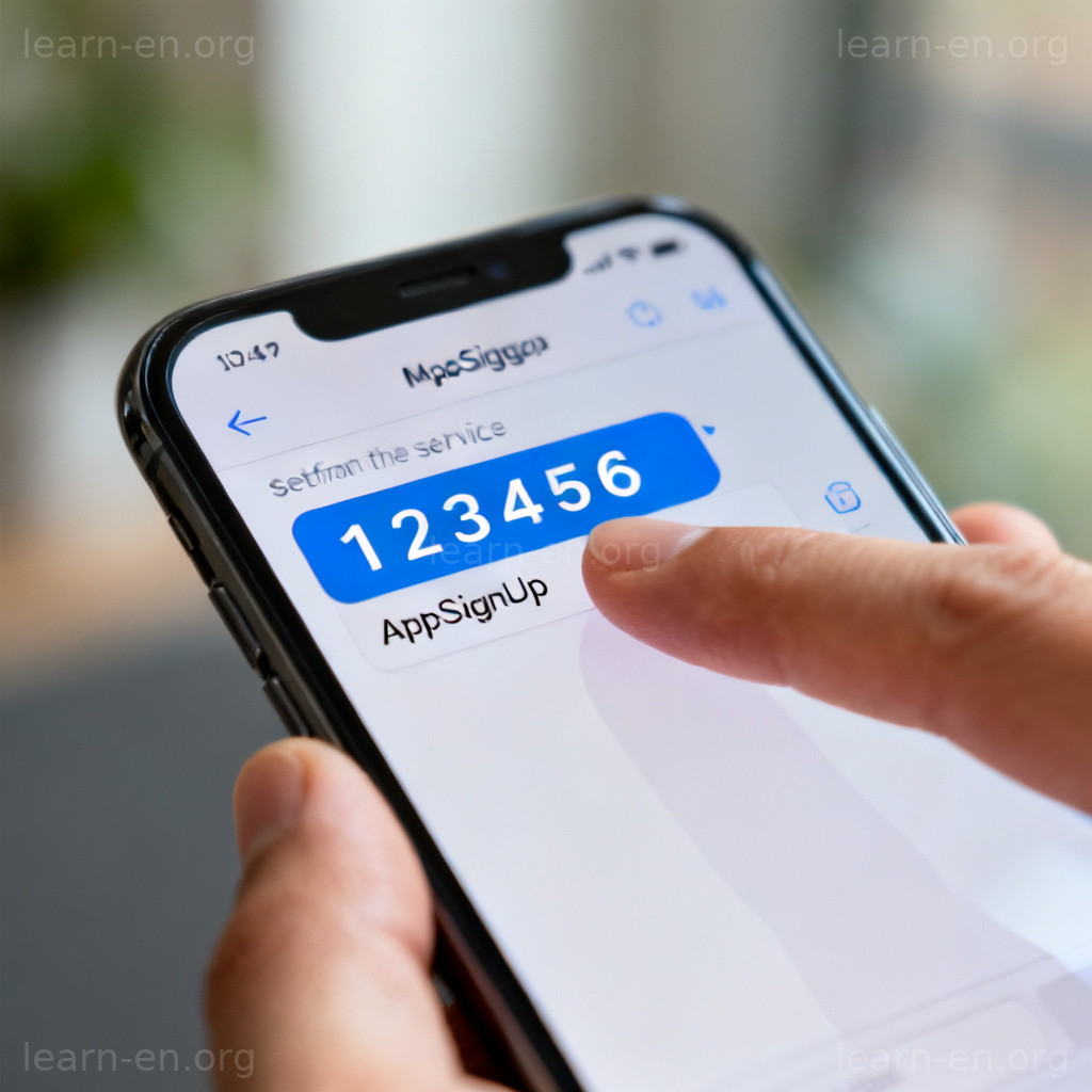 verification 图解：手机接收验证码进行账户核实